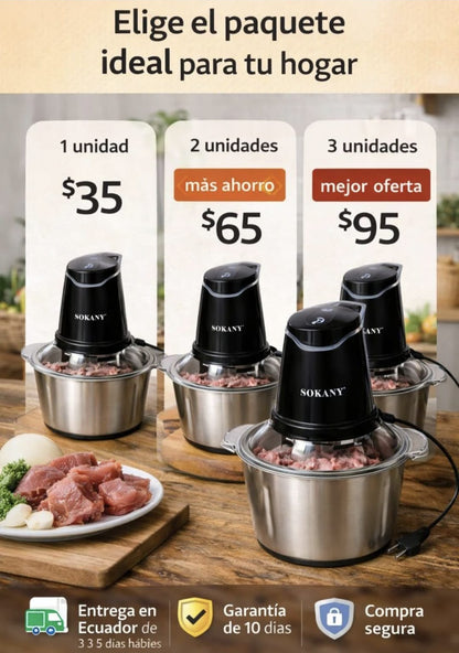 SOKANY - PROCESADOR DE ALIMENTOS